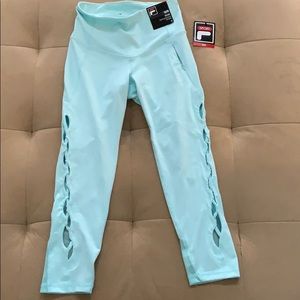NWT Fila Sport Yoga Workout Capri XS